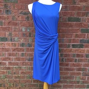 Royal blue dress